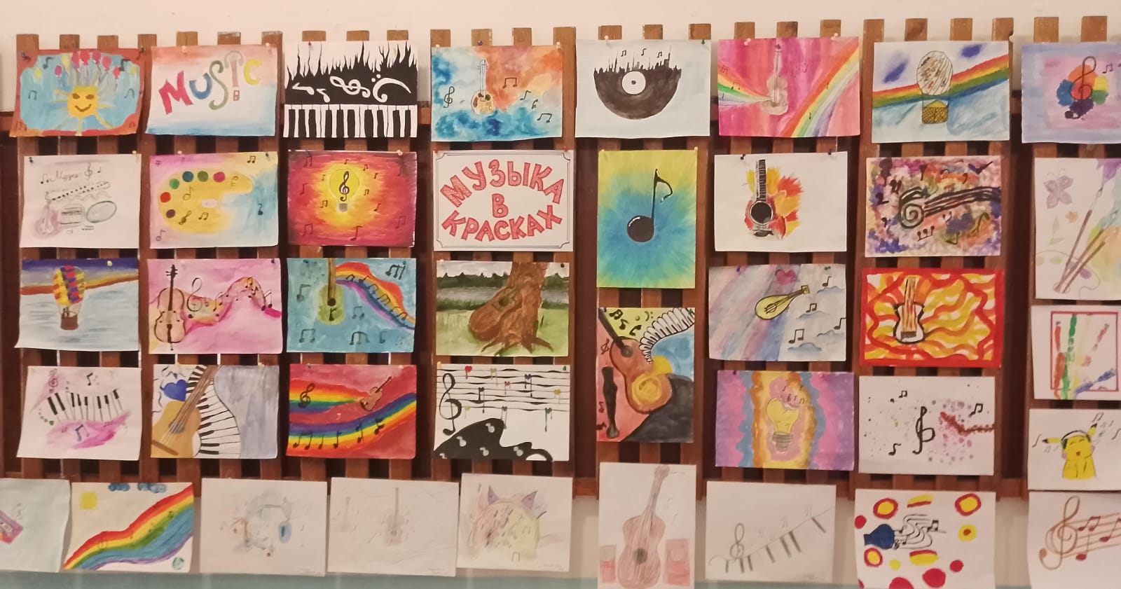 С 8 по 12 апреля в школе прошла неделя музыки и  изобразительного искусства.